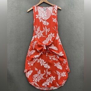 Tommy Bahama Sleeveless Tropical Button-Front Dress Size Small